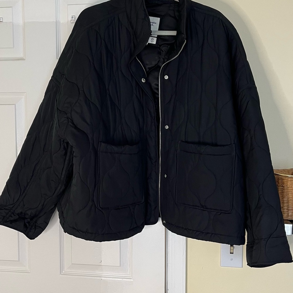 Black Quilted Jacket